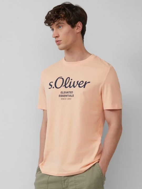 Foto van product T-shirt met logoprint s.Oliver