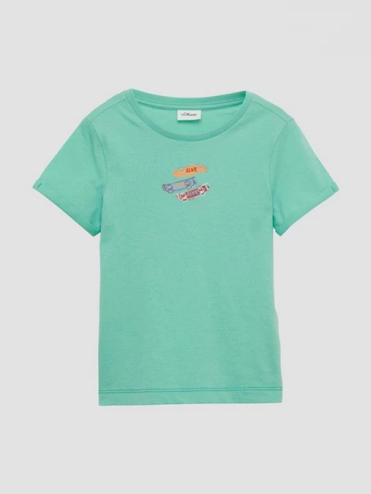 Foto van product T-shirt met print op voor- en achterkant s.Oliver