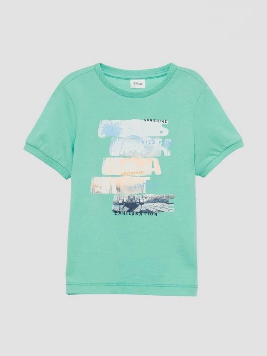 Foto van product T-shirt met print op voorzijde s.Oliver