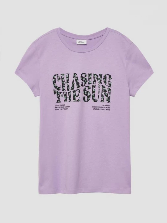 Foto van product T-shirt met print op voorzijde s.Oliver