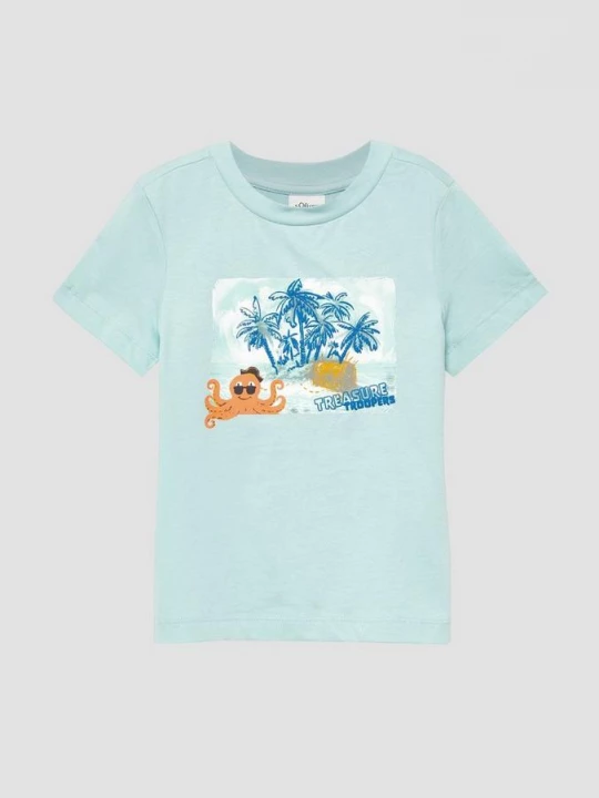 Foto van product T-shirt met print op voorzijde s.Oliver