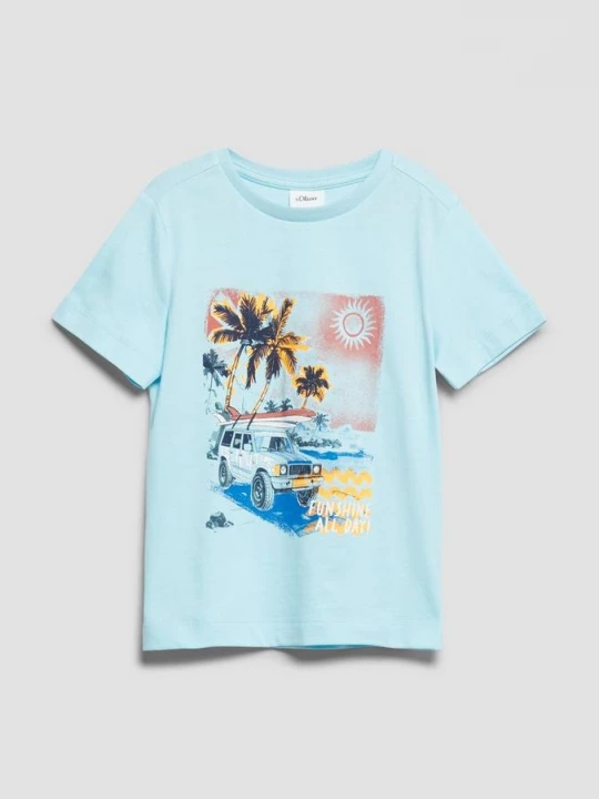 Foto van product T-shirt met print op voorzijde s.Oliver
