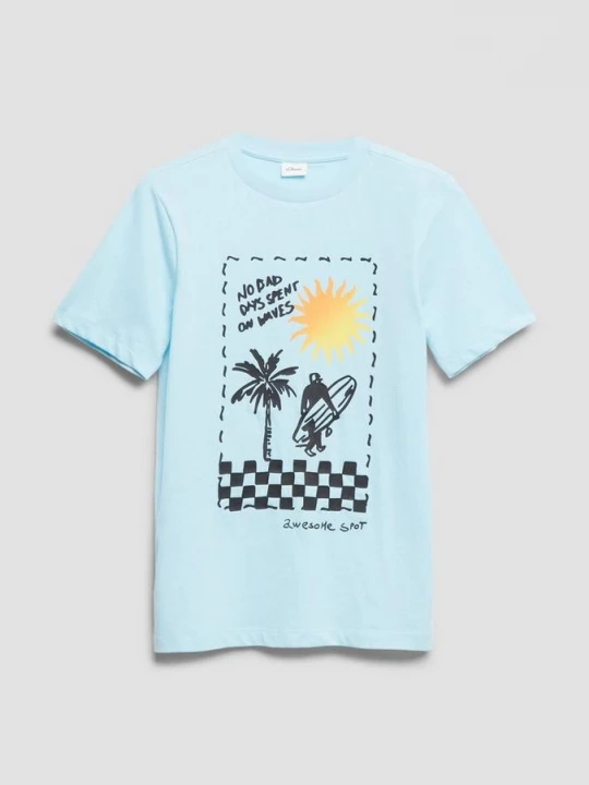 Foto van product T-shirt met print op voorzijde s.Oliver