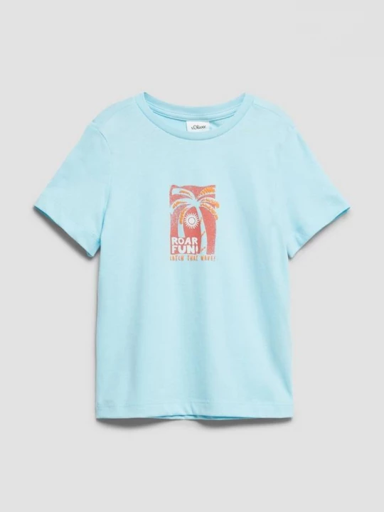 Foto van product T-shirt met print op voorzijde s.Oliver