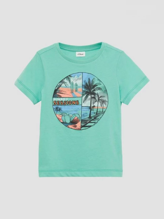 Foto van product T-shirt met print op voorzijde s.Oliver