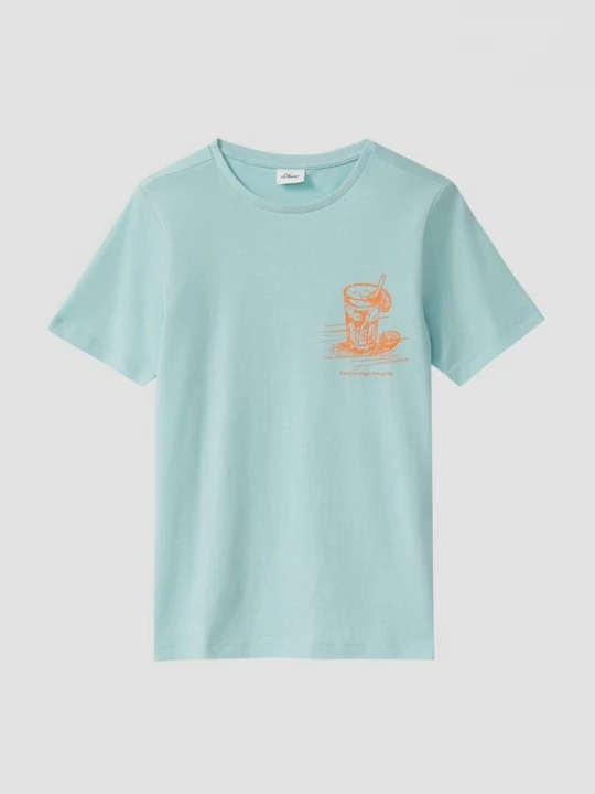 Foto van product T-shirt met print op voorzijde s.Oliver