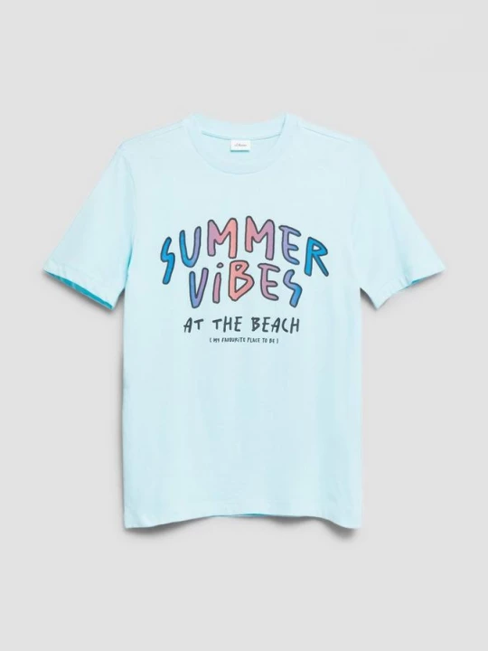 Foto van product T-shirt met print op voorzijde s.Oliver