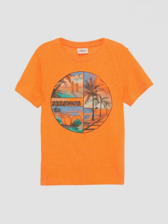 Foto van product T-shirt met print op voorzijde s.Oliver