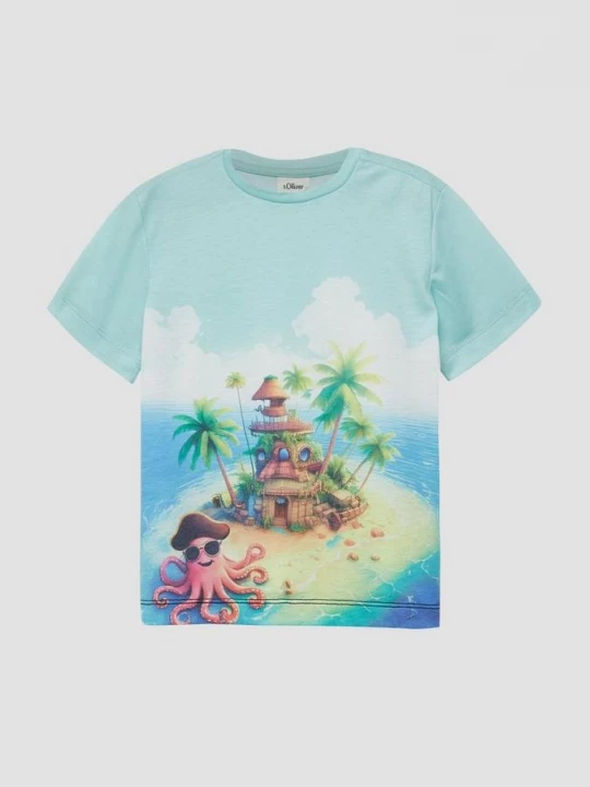 Foto van product T-shirt met print s.Oliver