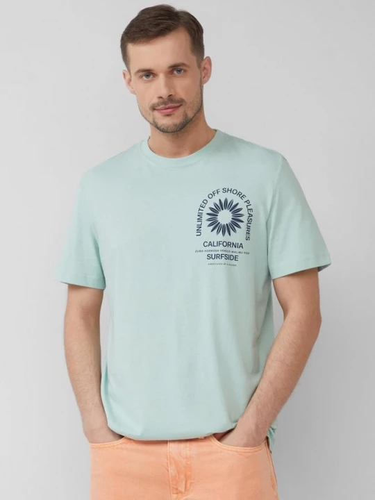 Foto van product T-shirt met ronde hals en print op de voorkant s.Oliver
