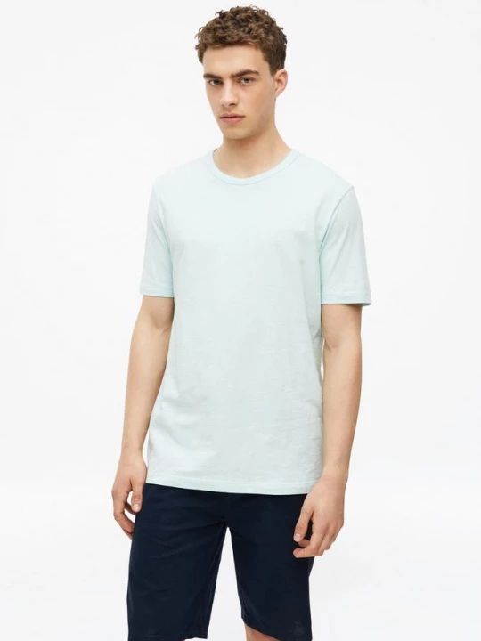 Foto van product T-shirt met vlammengaren en artwork s.Oliver
