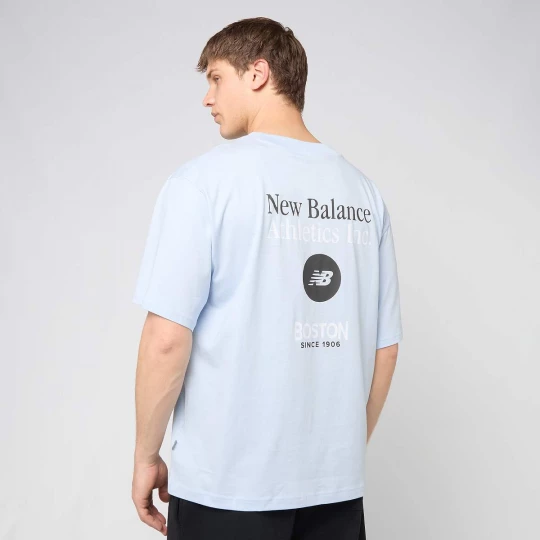 Foto van product T-Shirt New Balance blauw