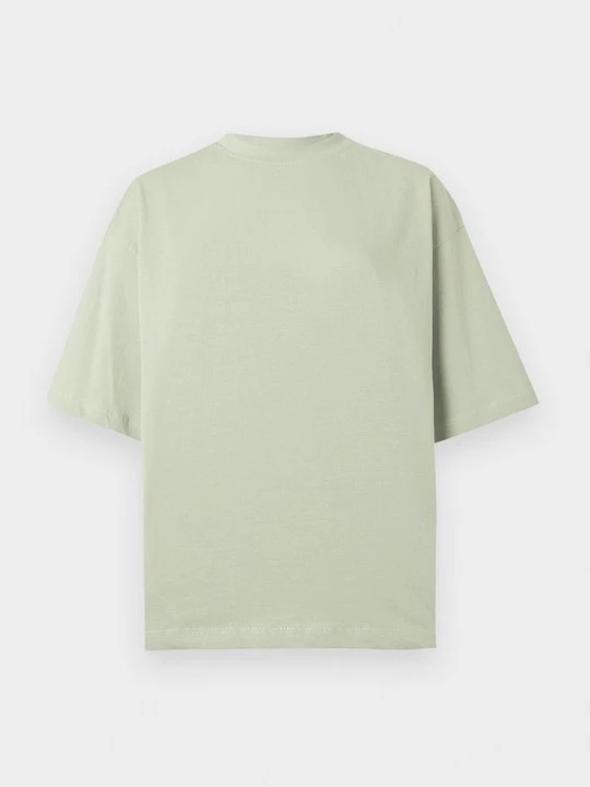 Foto van product T-shirt print 2nd Day lichtgroen