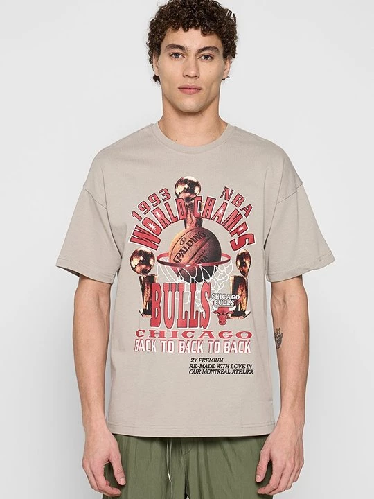 Foto van product T-shirt print 2Y Premium grijs