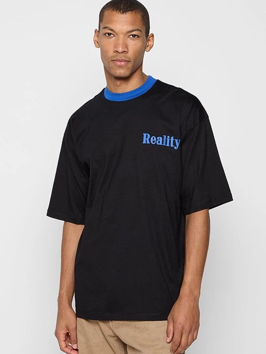 Foto van product T-shirt print 2Y Premium zwart