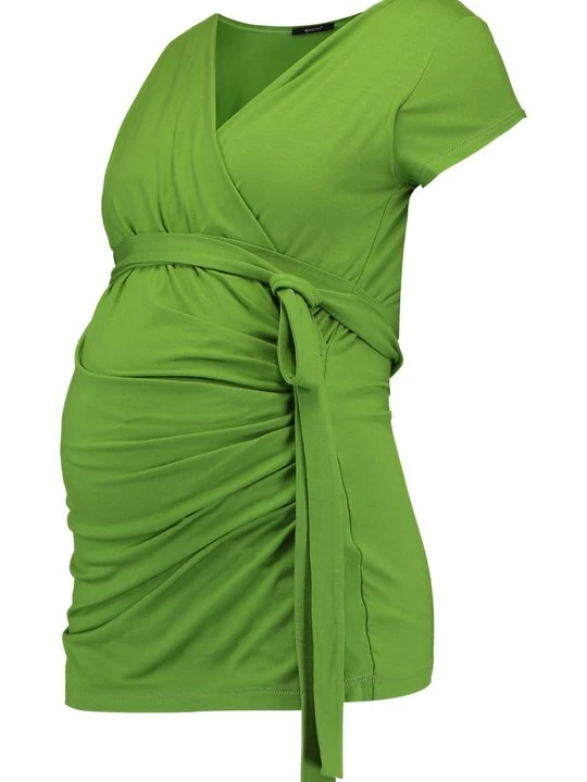 Foto van product T-shirt print 9Fashion groen