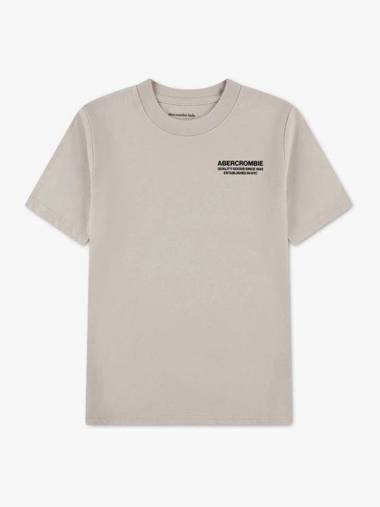 Foto van product T-shirt print Abercrombie & Fitch crème