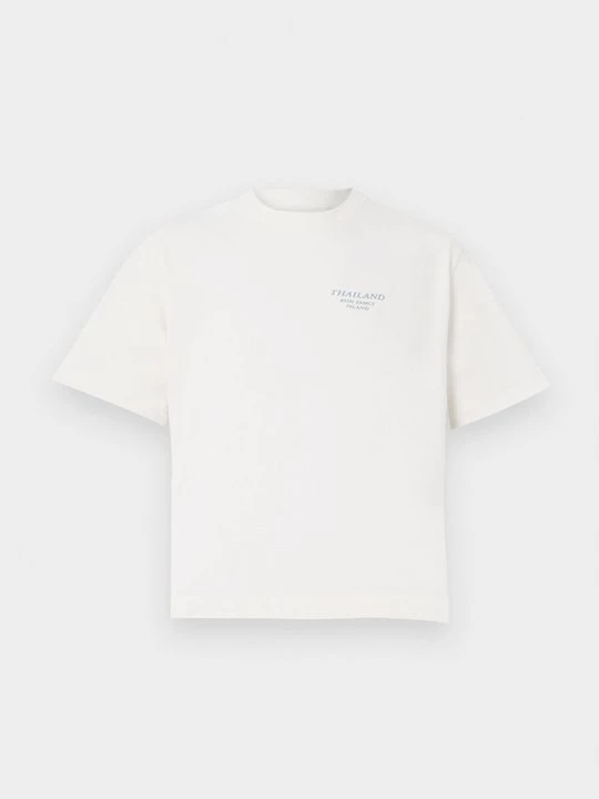 Foto van product T-shirt print Abercrombie & Fitch wit
