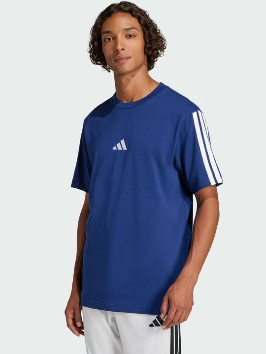 Foto van product T-shirt print Adidas blauw