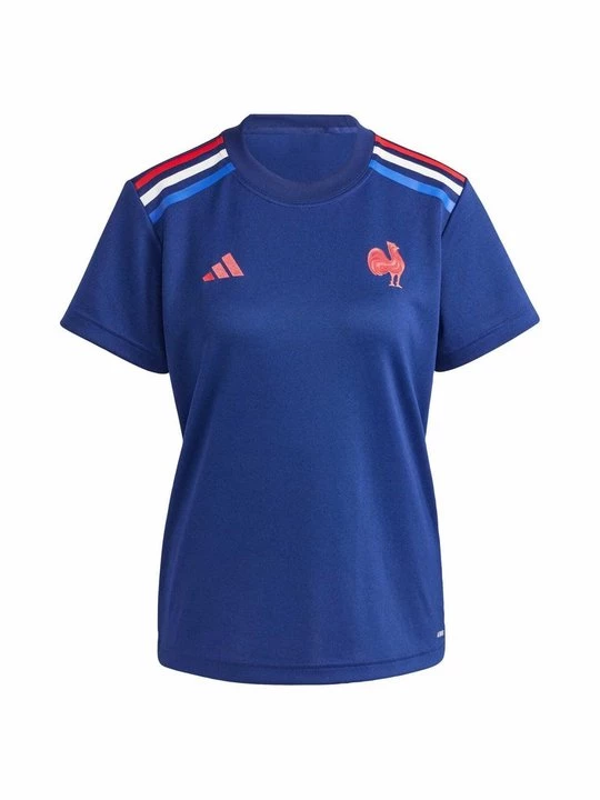Foto van product T-shirt print Adidas donkerblauw