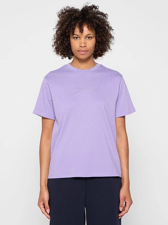Foto van product T-shirt print Adidas lila