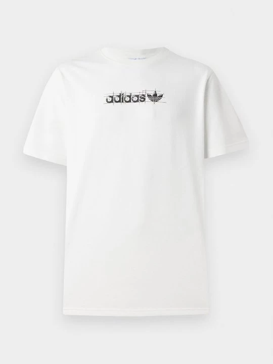 Foto van product T-shirt print adidas Originals crème