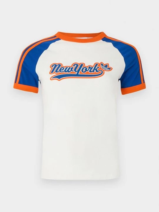 Foto van product T-shirt print adidas Originals crème