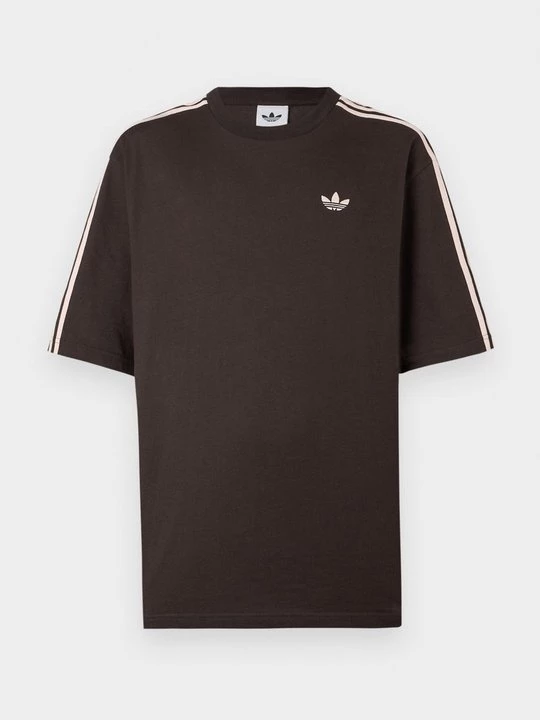 Foto van product T-shirt print adidas Originals donkerbruin