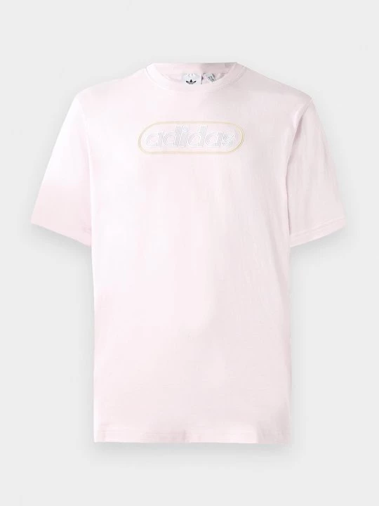 Foto van product T-shirt print adidas Originals donkerroze