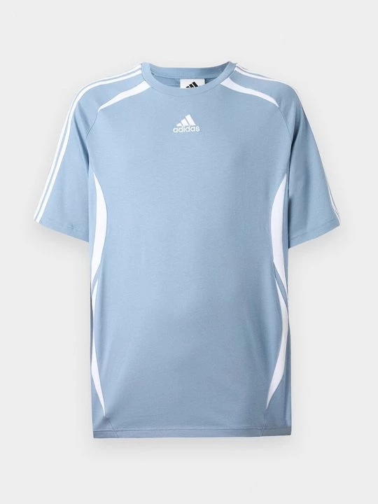 Foto van product T-shirt print adidas Originals lichtblauw