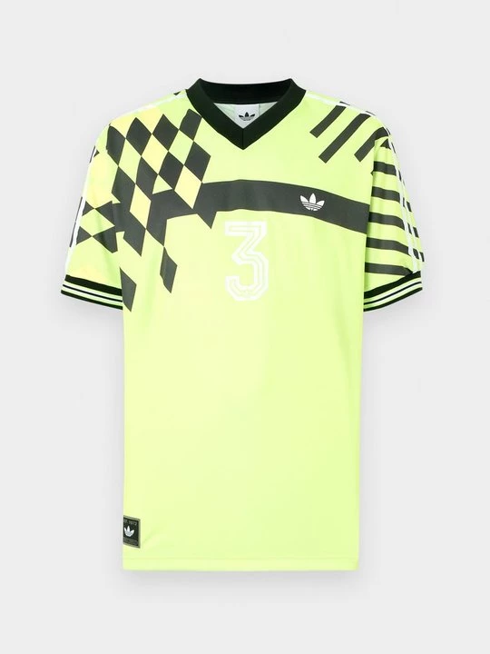 Foto van product T-shirt print adidas Originals neongroen
