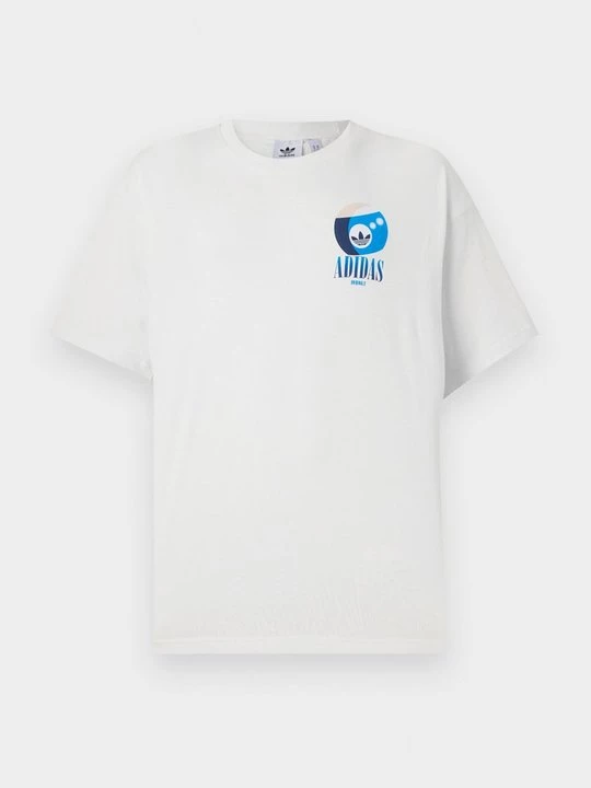 Foto van product T-shirt print adidas Originals wit