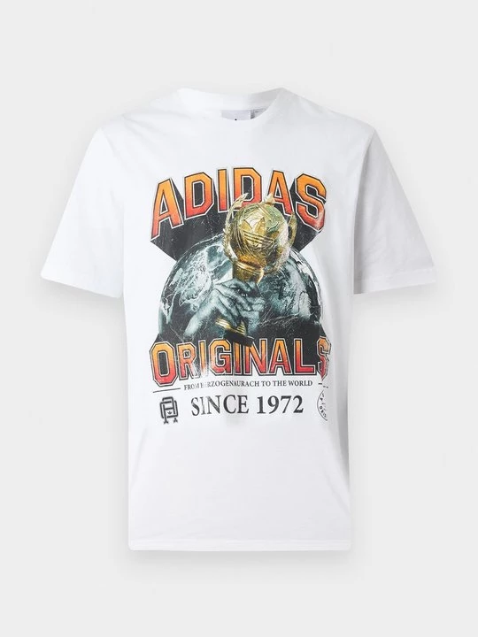Foto van product T-shirt print adidas Originals wit