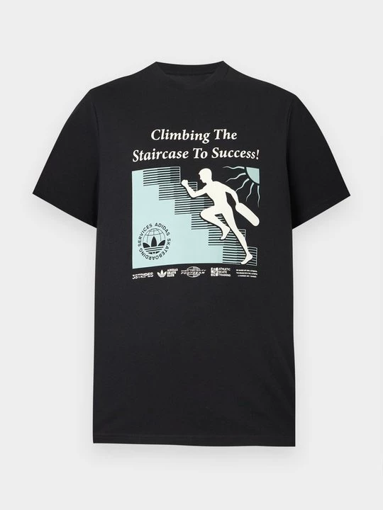 Foto van product T-shirt print adidas Originals zwart