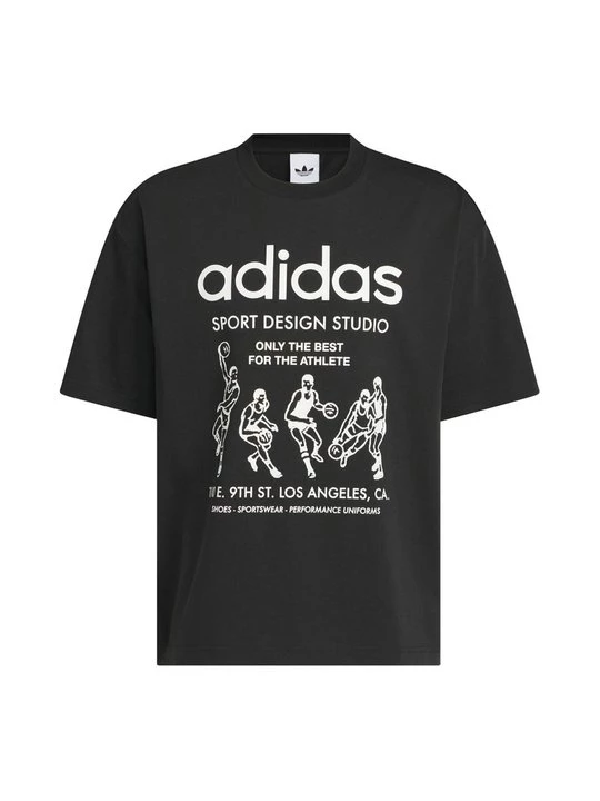 Foto van product T-shirt print adidas Originals zwart