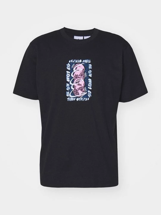 Foto van product T-shirt print adidas Originals zwart