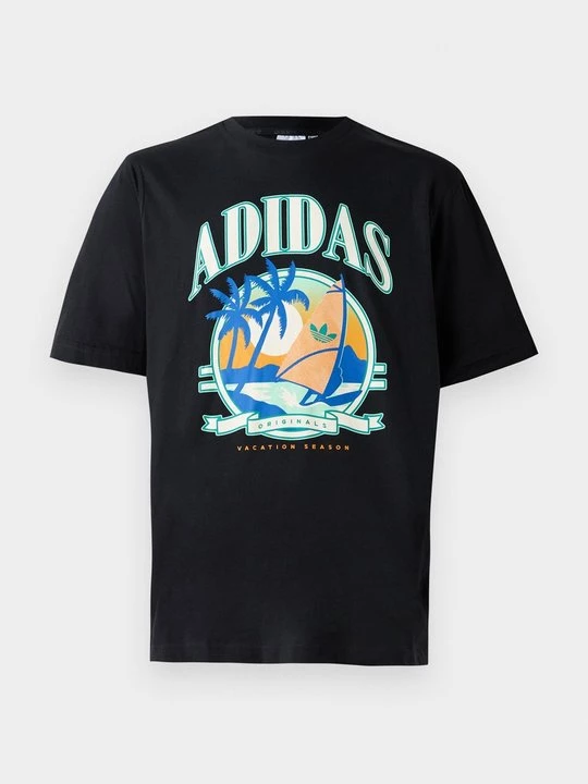Foto van product T-shirt print adidas Originals zwart