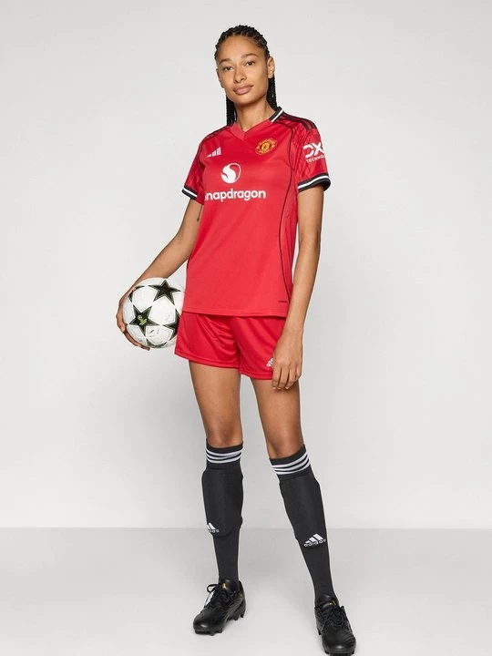 Foto van product T-shirt print Adidas rood