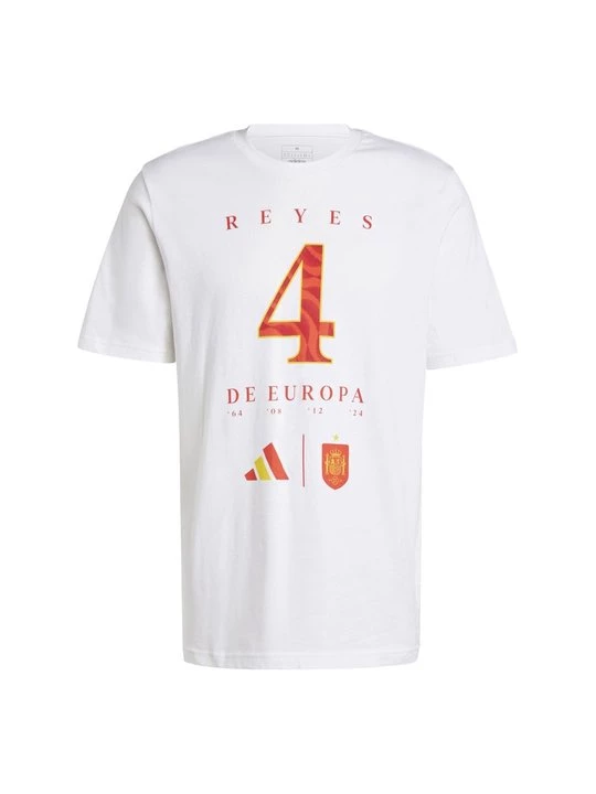 Foto van product T-shirt print Adidas wit