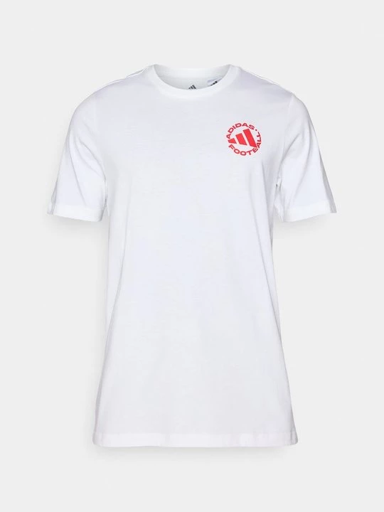 Foto van product T-shirt print Adidas wit