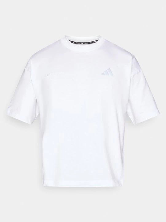 Foto van product T-shirt print Adidas wit