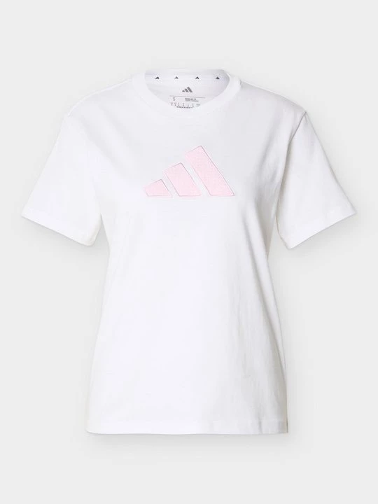 Foto van product T-shirt print Adidas wit