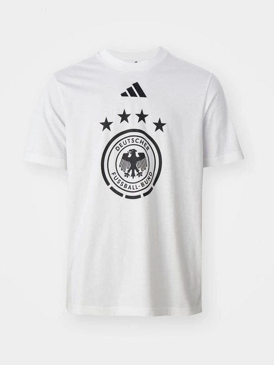 Foto van product T-shirt print Adidas wit
