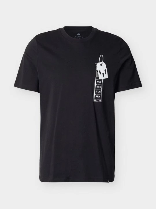 Foto van product T-shirt print Adidas zwart