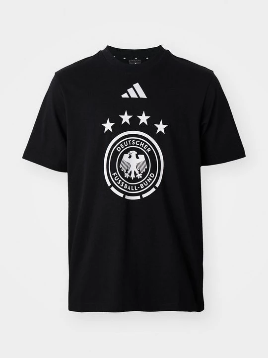 Foto van product T-shirt print Adidas zwart