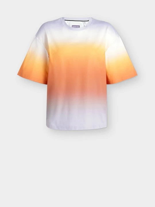 Foto van product T-shirt print Aigle oranje