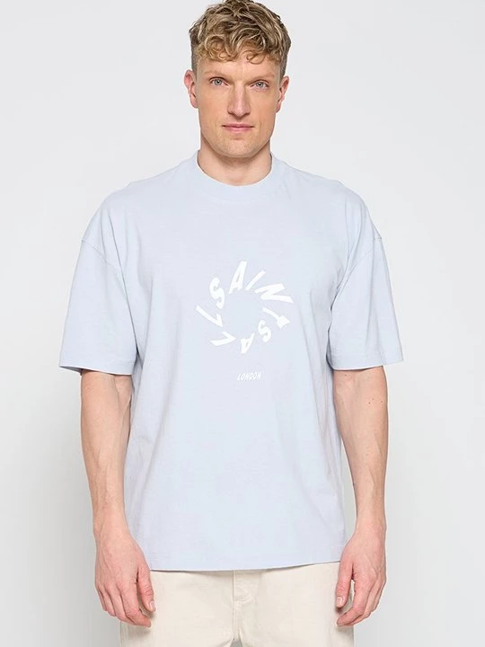 Foto van product T-shirt print AllSaints blauw