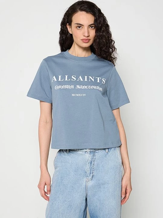 Foto van product T-shirt print AllSaints blauw