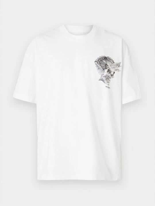 Foto van product T-shirt print AllSaints wit