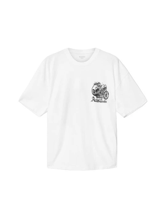 Foto van product T-shirt print AllSaints wit